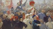 Ilya Repin 17 October 1905, Spain oil painting reproduction